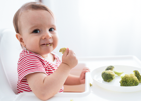 Baby With Food